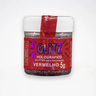 glitz holografico vermelho 5g fab