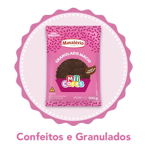 confeitos e granulados